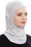 Pinar - Light Grey Sport Hijab - Ecardin