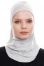Pinar - Light Grey Sport Hijab - Ecardin