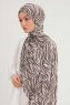 Hafiz - Beige Patterned Hijab