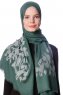 Roshan - Dark Green Hijab - Özsoy