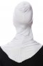 Safiye - Light Grey Ninja Underscarf - Ecardin