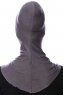 Safiye - Dark Grey Ninja Underscarf - Ecardin