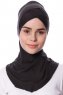Safiye - Black Ninja Underscarf - Ecardin