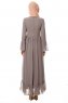 Samiya - Grey Chiffon Dress - Burun