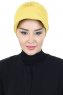Sandra - Mustard Cotton Turban - Ayse Turban