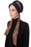 Sanem - Navy Blue Turban