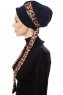 Sanem - Navy Blue Turban