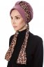 Sanem - Dark Pink Turban