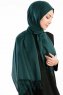 Selin Mörkgrön Pashmina Hijab Sjal Özsoy 160279-3