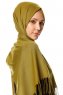 Selin - Olive Pashmina Hijab - Özsoy