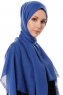 Selma - Blue Plain Color Hijab - Gülsoy