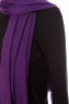 Selma - Deep Violet Plain Color Hijab - Gülsoy