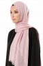 Selma - Dusty Pink Plain Color Hijab - Gülsoy