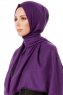 Selma - Purple Plain Color Hijab - Gülsoy