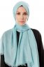 Selma - Mint Plain Color Hijab - Gülsoy