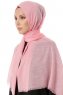 Selma - Pink Plain Color Hijab - Gülsoy
