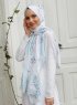 Yumna - Green Patterned Hijab