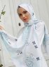 Yumna - Green Patterned Hijab