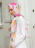 Yumna - Dusty Pink Patterned Hijab