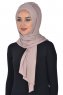 Tamara - Taupe Practical Cotton Hijab