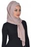 Tamara - Taupe Practical Cotton Hijab