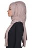 Tamara - Taupe Practical Cotton Hijab