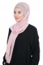 Vera - Taupe & Dusty Pink Practical Chiffon Hijab