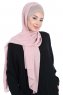 Vera - Taupe & Dusty Pink Practical Chiffon Hijab