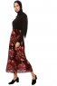 Yamina - Floral Purple Skirt - Burun