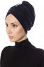 Yonca - Navy Blue Turban