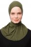 Zeliha - Khaki Practical Viskos Hijab