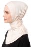Zeliha - Light Beige Practical Viskos Hijab