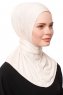 Zeliha - Light Beige Practical Viskos Hijab
