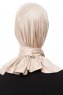 Zeliha - Light Taupe Practical Viskos Hijab