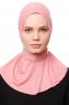 Zeliha - Dark Pink Practical Viskos Hijab