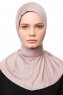 Zeliha - Stone Grey Practical Viskos Hijab