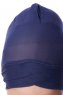 Zeynep - Navy Blue Parizien Underscarf - Ecardin