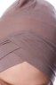 Zeynep - Dark Taupe Parizien Underscarf - Ecardin