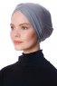 Zeynep - Dark Grey Parizien Underscarf - Ecardin
