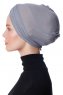 Zeynep - Dark Grey Parizien Underscarf - Ecardin