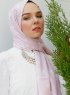 Zinera - Pink Patterned Hijab - Sal Evi