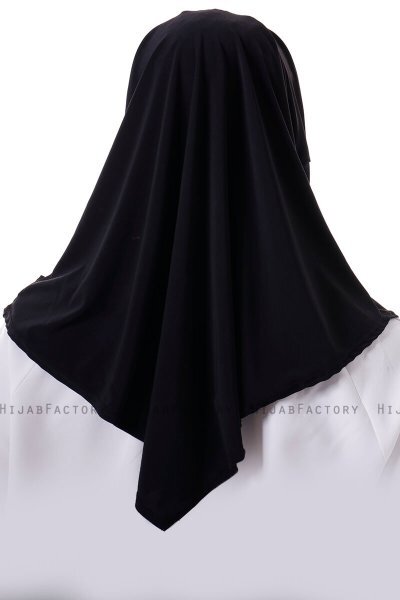 Esma - Black Amira Hijab - Firdevs