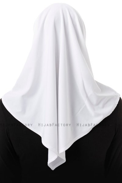 Esma - White Amira Hijab - Firdevs