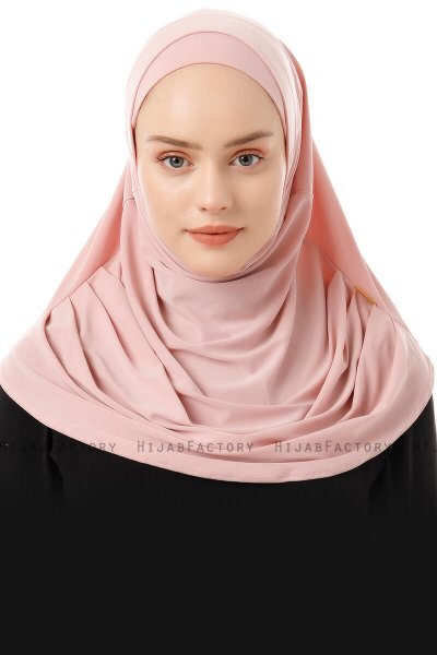 Esma - Dusty Pink Amira Hijab - Firdevs