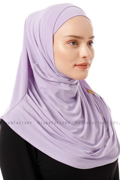 Esma - Light Purple Amira Hijab - Firdevs