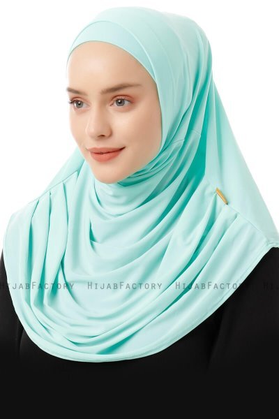 Esma - Light Green Amira Hijab - Firdevs