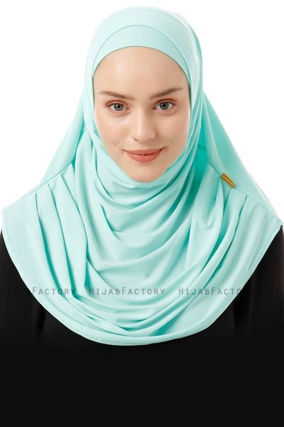 Esma - Light Green Amira Hijab - Firdevs