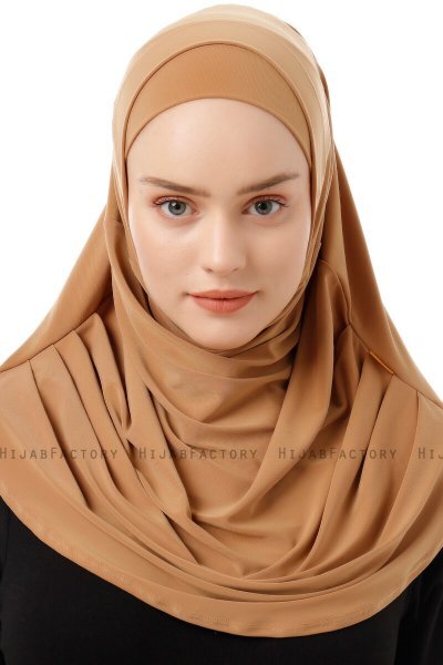 Esma - Gold Amira Hijab - Firdevs