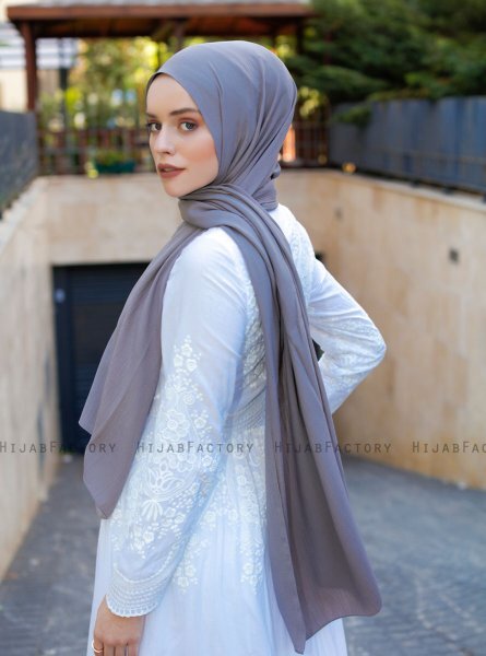 Emira - Grey Hijab - Sal Evi