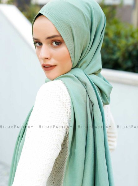 Emira - Light Green Hijab - Sal Evi